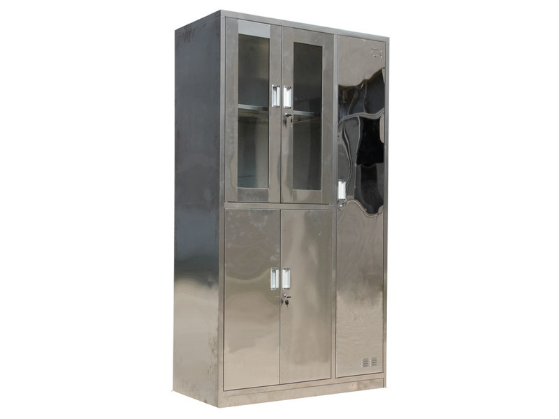 不銹鋼玻璃更衣柜