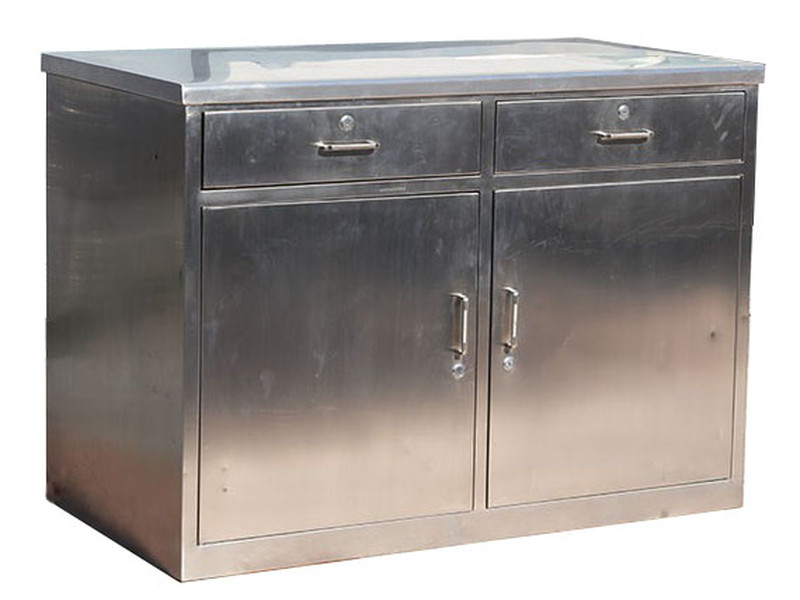 二屜不銹鋼工具櫥