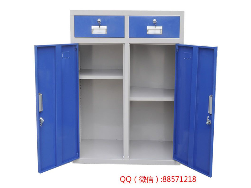 伊春兩門帶抽屜工具柜