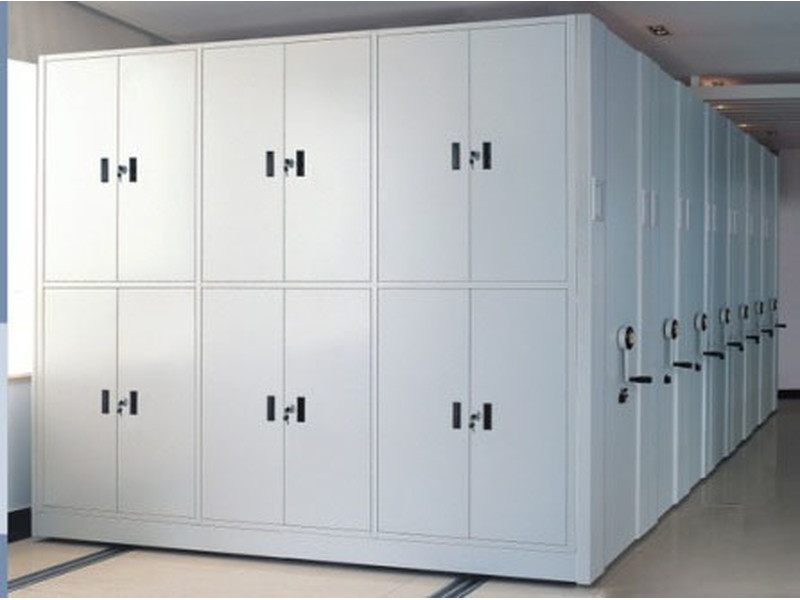 檔案室手動檔案柜