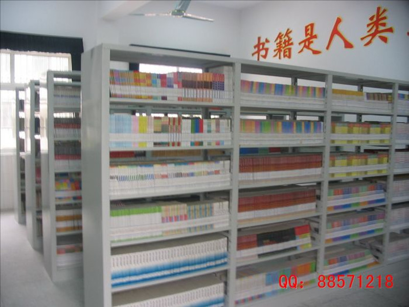 中學閱覽室用圖書架