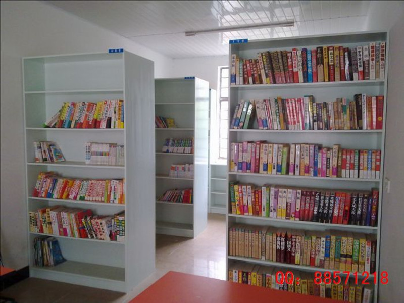 雙面六層圖書柜