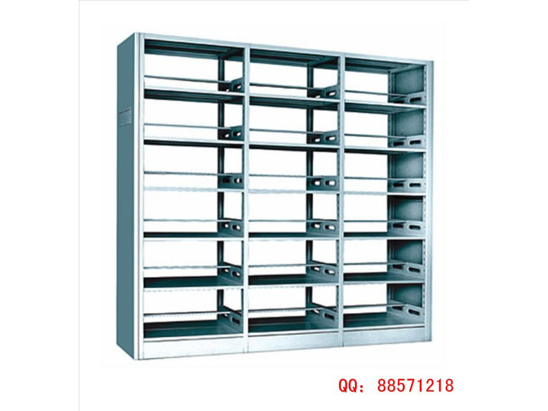 雙柱雙面鋼書架