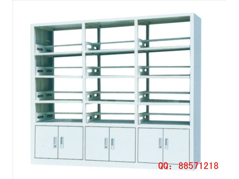 帶小柜的圖書架